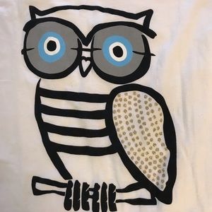 Cute Owl T-Shirt Size M  new wo tag made in India